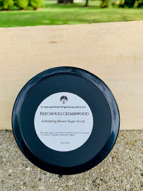 Patchouli Cedarwood Au Naturale Sugar Scrub
